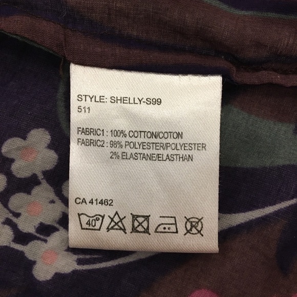 St-Martin’s floral button down Shirt - Picture 5 of 8